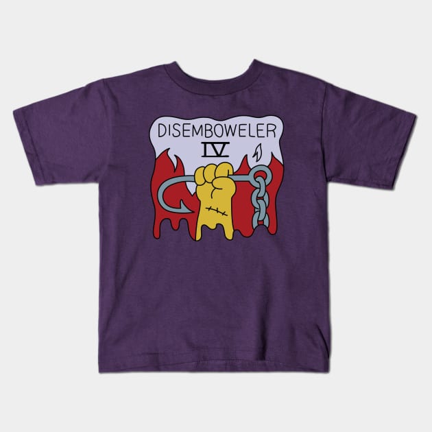 Disemboweler IV Kids T-Shirt by saintpetty